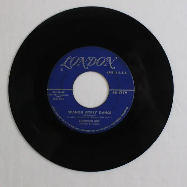 Edmundo Ros and his Orchestra Spanish Gypsy Dance London Records 7"