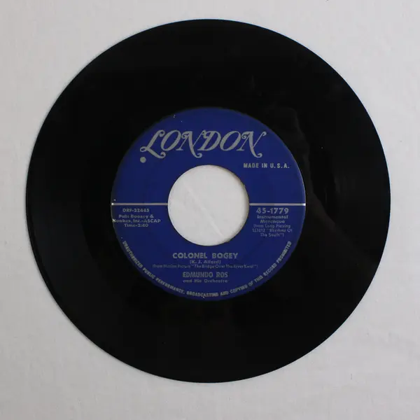 Edmundo Ros and his Orchestra Spanish Gypsy Dance London Records 7"
