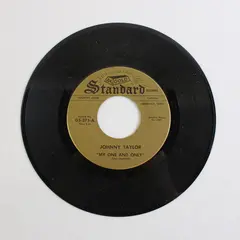 Johnny Taylor Gold Standard Record 7" Vinyl  GS-275