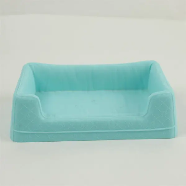 Lot of 2 Dollhouse Furniture Plastic Couch Shelf Miniature