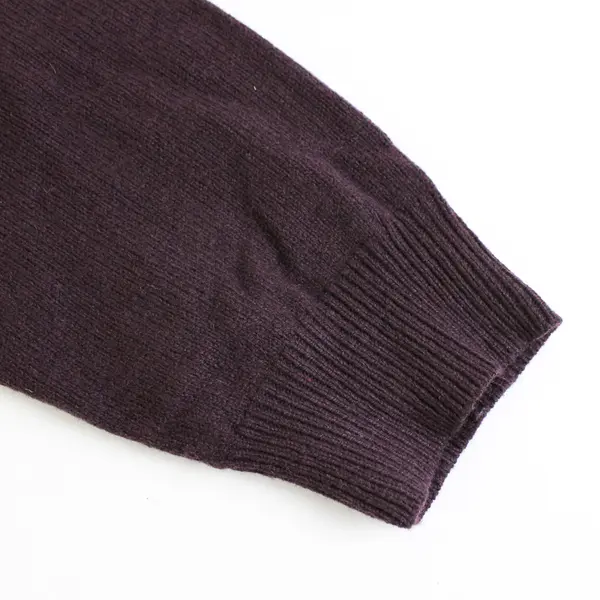 Goodthreads Dark Burgundy Lambswool Sweater Men's Size XL