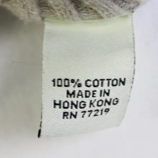 Wilke-Rodriguez Beige Ribbed 1/4-Zip Sweater Men's Size Large