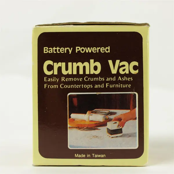 Vintage Crumb Vac Battery Powered Handheld Vacuum Complete In Box