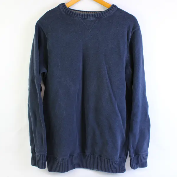 Eddie Bauer Navy Blue Crew Neck Sweater Men's Size TXL