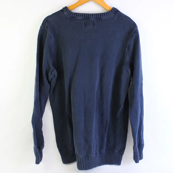 Eddie Bauer Navy Blue Crew Neck Sweater Men's Size TXL