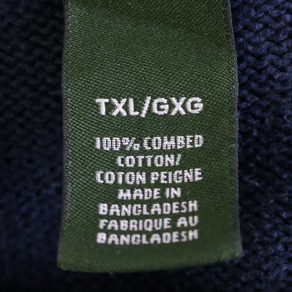 Eddie Bauer Navy Blue Crew Neck Sweater Men's Size TXL