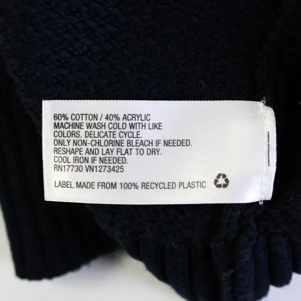 Goodfellow Navy Blue 1/4-Zip Sweater Men's Size XL