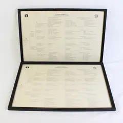 State of Oregon Department Of Employment Framed Collectible