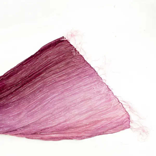 Pink Purple Scarf w/ Fringe & Glitter