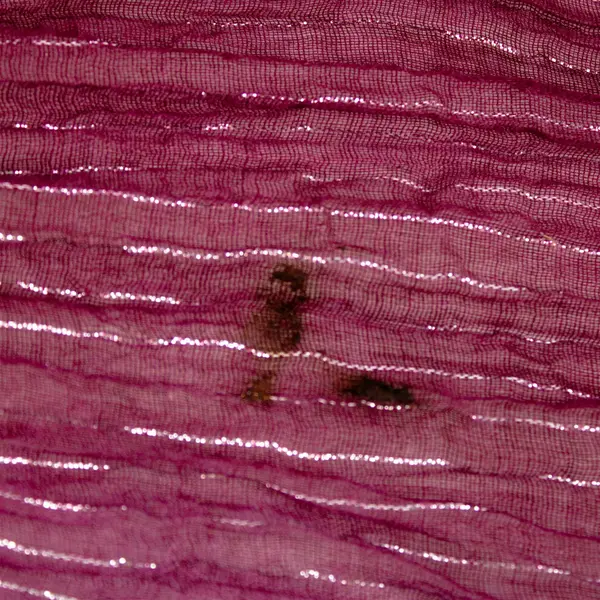 Pink Purple Scarf w/ Fringe & Glitter