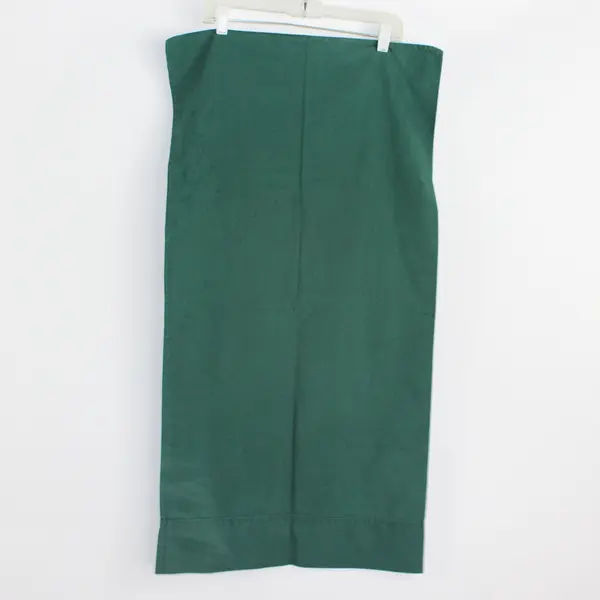 Lot Of 2 Springs Solid Green Color Pillow Cases King Sized 20" x 38"