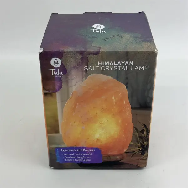 Tula Wellness Himalayan Salt Crystal Lamp Works