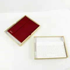 TopLife Red Keyboard Folio Case for Chromebook/Tablet with Keypad