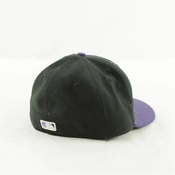 New Era 59FIFTY Colorado Rockies Fitted Hat 6 7/8 Black Purple