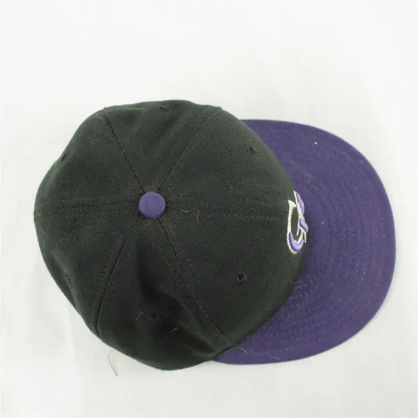 New Era 59FIFTY Colorado Rockies Fitted Hat 6 7/8 Black Purple