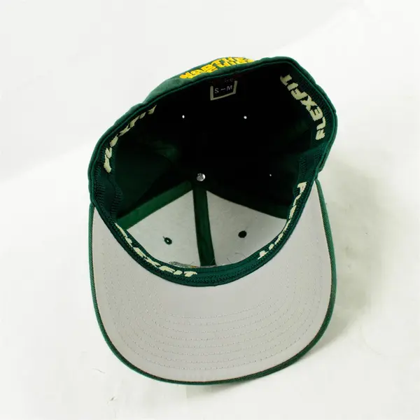 Northern Michigan Wildcats Fitted Hat SM/M Green NCAA Football Logo Cap