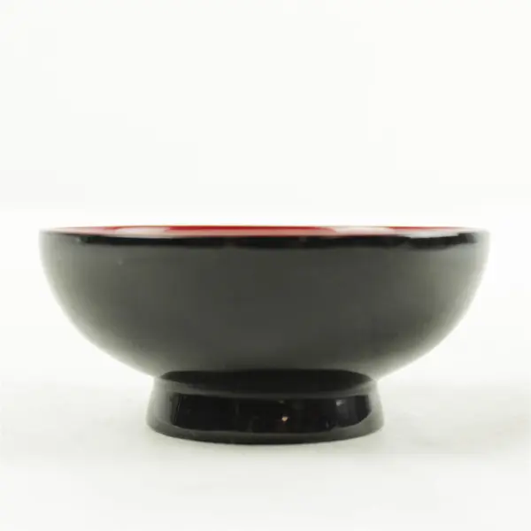 Japanese Lacquerware Rice & Miso Soup Bowl - Stackable