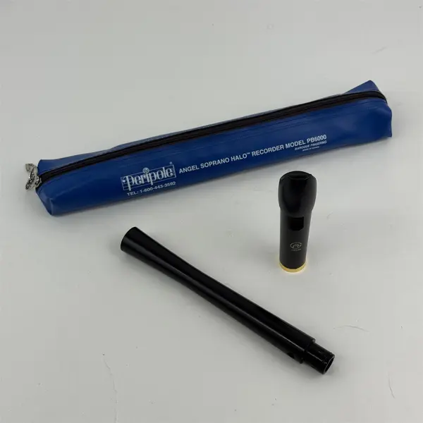 Peripole Angel Soprano Halo Recorder Model PB6000  With Bag Baroque Fingering