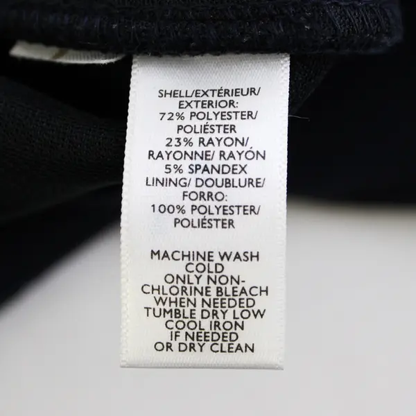 LOFT Petites Navy Blue Faux Wrap Front Mini Skirt Women's Size 0P