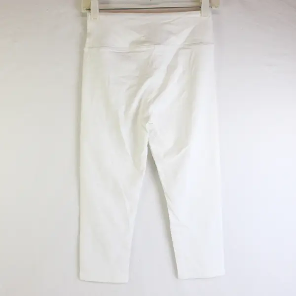 Splendor Flying White Capri Leggings Women's Size Small