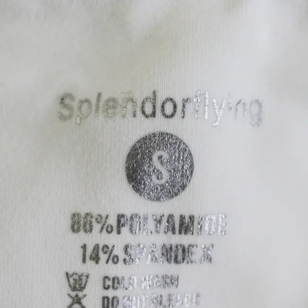 Splendor Flying White Capri Leggings Women's Size Small