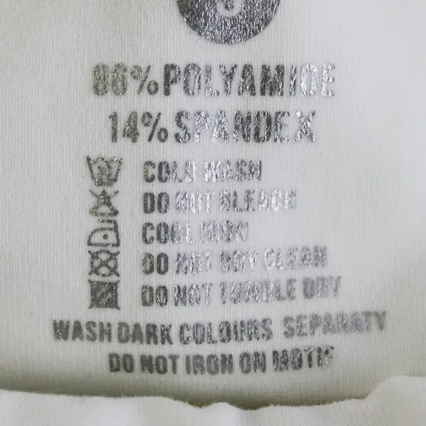 Splendor Flying White Capri Leggings Women's Size Small