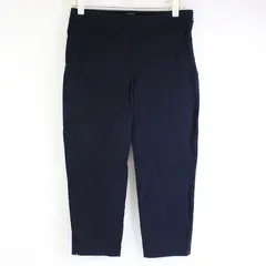 Talbots Petites Navy Blue Chatham Crop Pants Women's Size 2P