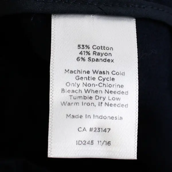 Talbots Petites Navy Blue Chatham Crop Pants Women's Size 2P