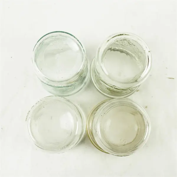 Lot of 4 Ball- Wide Mouth 12oz Mason Jars - Used, Rings Only