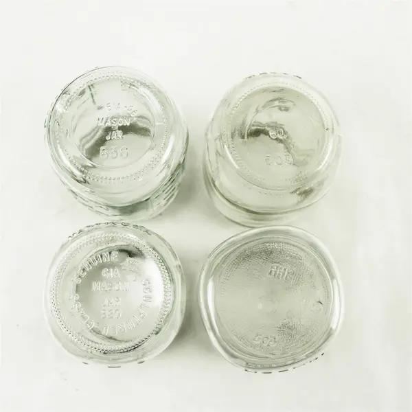 Mixed Lot of 4 Ball & Kerr Mason Jars Canning Storage Crafting