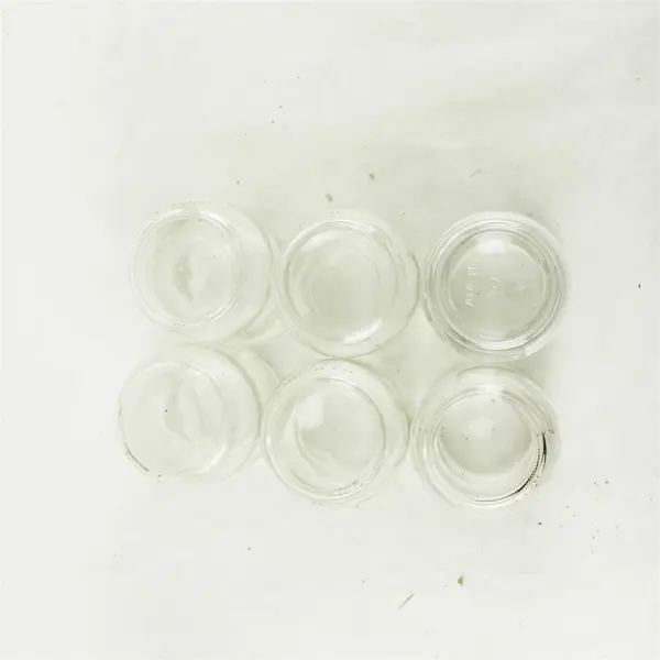 Lot of 6 Mason Jars Glass Canning Jars No Lids Used