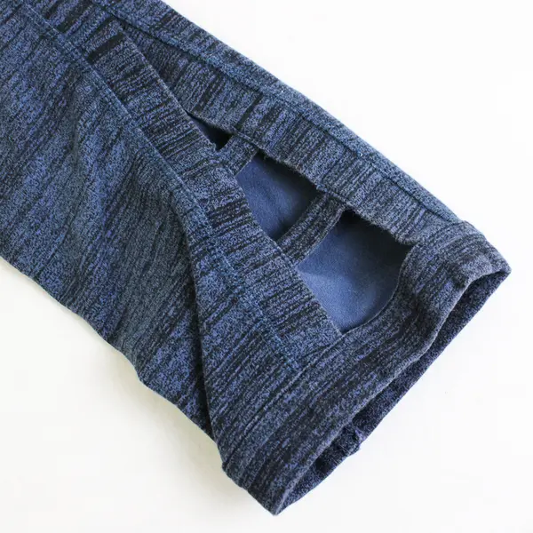 Xersion Blue Heather Capri Leggings Women's Size Small