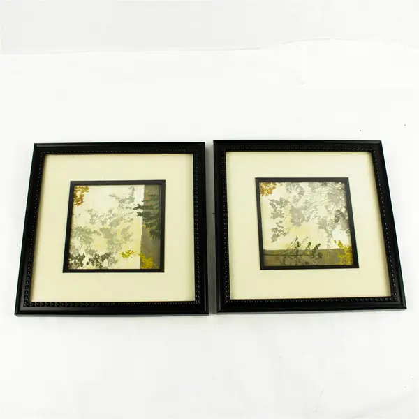 Pela & Silverman Country Shadows 2 Pair Wall Art Prints 11x11 