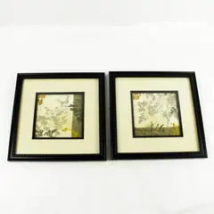 Pela & Silverman Country Shadows 2 Pair Wall Art Prints 11x11 