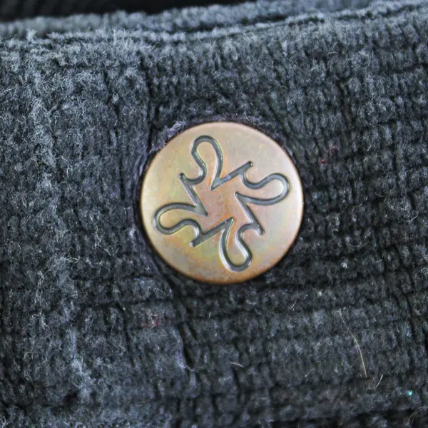 Simply Vera by Vera Wang Black Ribbed Pull-On Pants Women's Size Small