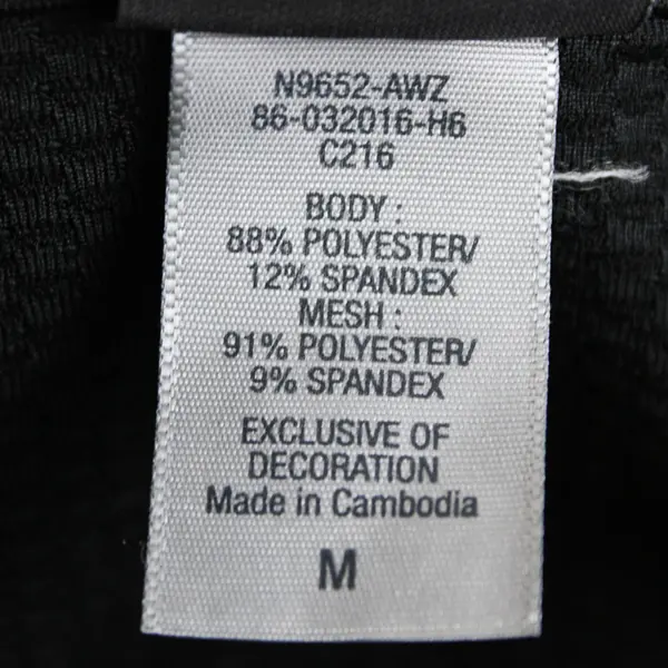 C9 by Champion Black Sports Bra Women's Size Medium