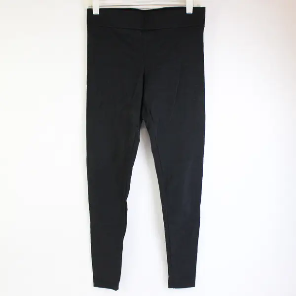 Matty M Solid Black Leggings Women's Size Small