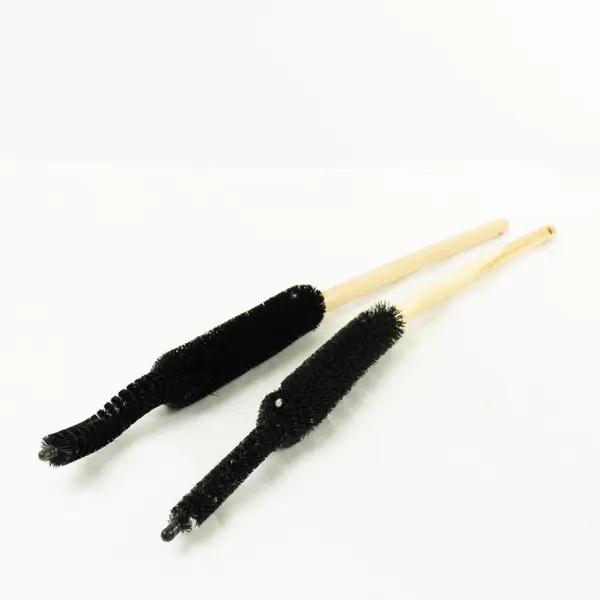 Lot of 2 Flexible Long-Reach Cleaning Brushes 27in for Pipes & Vents
