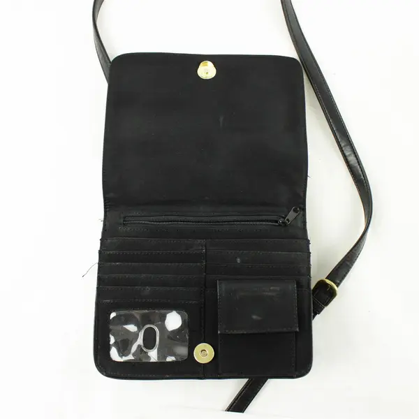 Nine West Black Small Crossbody Purse Adjustable Strap