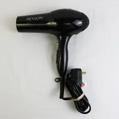 Revlon Hair Dryer Model RV408 Black TESTED WORKS