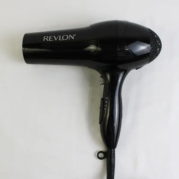 Revlon Hair Dryer Model RV408 Black TESTED WORKS