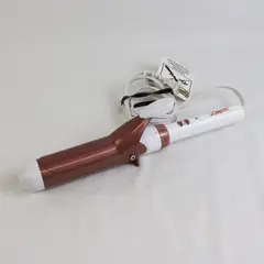 Conair Hair Curling Iron Model CD703GN White and Rose Gold TESTED WORKS