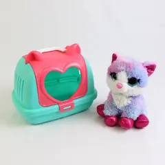 Pets Alive Pet Shop Surprise Ser 2 Slumber Party Dozer the Kitty Plush & Carrier