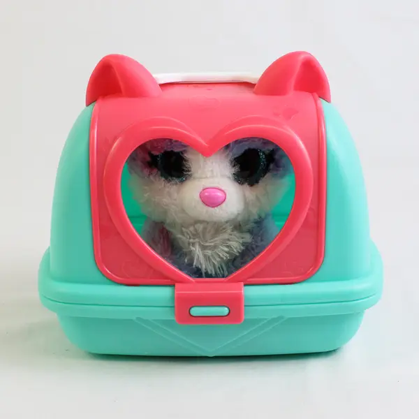 Pets Alive Pet Shop Surprise Ser 2 Slumber Party Dozer the Kitty Plush & Carrier