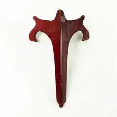 Brown Wooden Book & Plate Display Easel 12.25in Small Art Stand