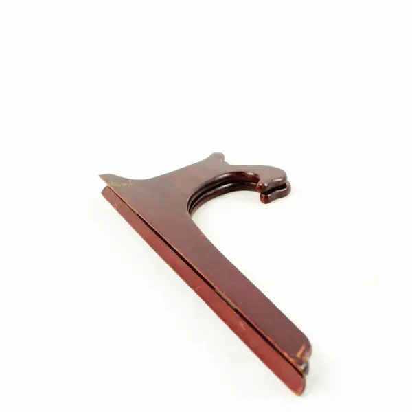 Brown Wooden Book & Plate Display Easel 12.25in Small Art Stand