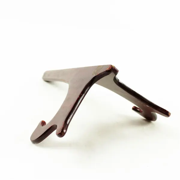 Brown Wooden Book & Plate Display Easel 12.25in Small Art Stand