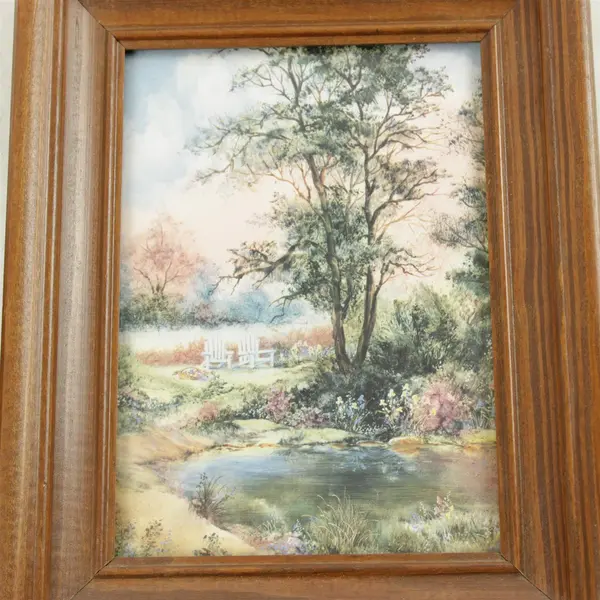 Set of 2 Evening Shadows Art Prints + Unnamed Wall Display Ready to Hang