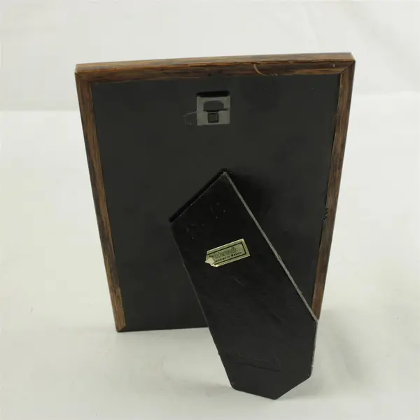 Intercraft Wood Picture Frame Blue Matte 5x3 Wall or Desk Display