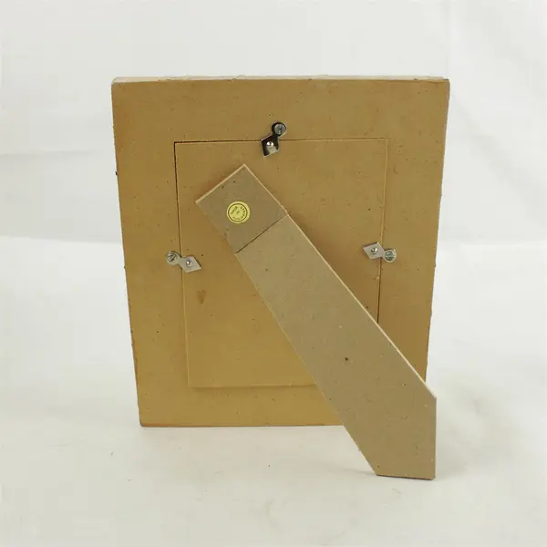 Paper Mache Natural Look Picture Frame 5.5x3.5 Desk Display